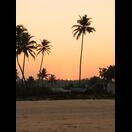 Jeden Morgen erlebten wir während des Schwimmens den Sonnenaufgang